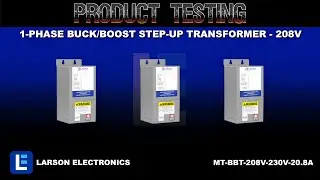 1-Phase Buck/Boost Step-Up Transformer - 208V Primary - 230V Secondary - 18.6 Amps - 50/60Hz
