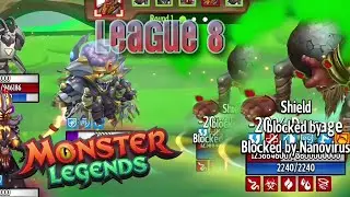 League 8 without the Fugitive Killer | Bounty Hunt (Monster Legends)