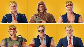 Fortnite All Agent Jones Styles (How to Unlock All Agent Jonesy)