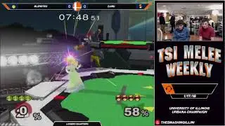 [The Smashing Illini] Blendtec (Peach) vs. Zamu (Captain Falcon, Fox) SSBM Singles LQ
