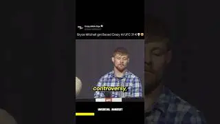 Hate on Bryce Mitchell is getting out of hand! 🤯 #brycemitchell #unsocialmindset #ufcedits #ufc314