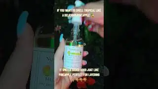 Smells Just Like Pineapple! #fok #pineappleperfume