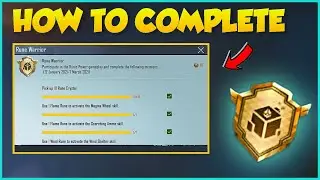 HOW TO COMPLETE RUNE WARRIOR ACHIEVEMENT IN PUBG MOBILE !!