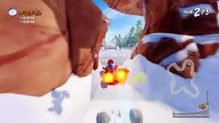 [CTR:NF] Blizzard Bluff - 1:07.40 Former World Record