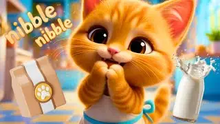 Learn to Count 1 to 5! 🥛 Meow Meow Snack Time | Kids Number Song & Cute Kitten Nursery Rhyme