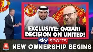 SHEIKH JASSIM SPOTTED AT OLD TRAFFORD: FULL MANCHESTER UNITED TAKEOVER! SKY SPORTS NEWS REPORTS!