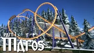 Planet Coaster - Maros (Part 1) - Winter-Themed Floorless Coaster