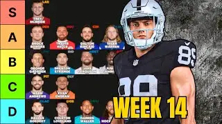 Top 20 Tight End Rankings For Week 14 Fantasy Football