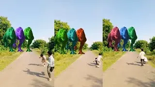 big dinosaur Jurassic\world T-rex Part 6 dinosaur/🦖-#vfx#dinosour#trending #viralvideo#jurassicworld