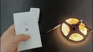 10A High Power LED Dimmer Switch With Wireless Wall Panel Controller - superlightingled