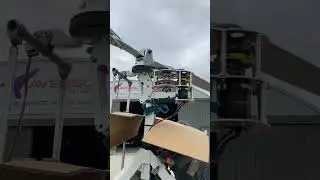 My garage made gyroplane rotorhead/ electric prerotator first nearly successful test