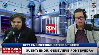 CITY ENGINEERING OFFICE UPDATES @ DXKS Surigao | December 26, 2025