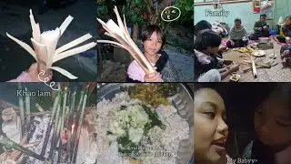 A Simple Khao Lam party at my Buwa Place🤍|My Little Girl Going to Hostel Tomorrow✨️