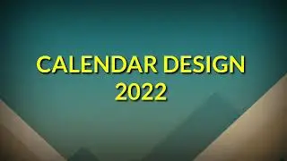 New calendar design 2022