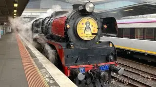 R707 and A66 depart Southern Cross with 707&rsquo;s gracelander tour 9/7/22