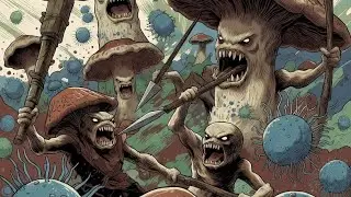 Why contamination kills a monotub but not mushrooms in the wild 