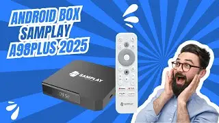 Android tivi box Samplay A98Plus 2025 biến tivi 
