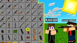 Топовый Мод на 3д оружие для Майнкрафт пе 1.16+ | addon minecraft pe 3d guns