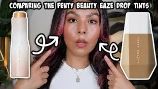 COMPARING THE @fentybeauty SKIN TINTS ON OILY SKIN (REVIEW + WEAR TEST) SHADE 11