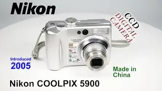 2005 Nikon COOLPIX 5900 - CCD Digital Camera