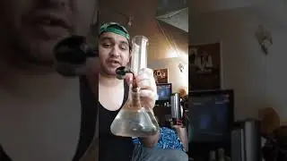 Me taking a fat dab out of my new bum