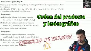 El orden PRODUCTO y orden LEXICOGRAFICO con circunferencia y elipse