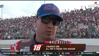 KYLE BUSCH POST RACE INTERVIEW - 2022 ENJOY ILLINOIS 300 NASCAR CUP SERIES AT GATEWAY