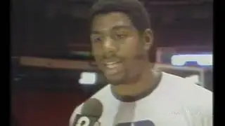Los Angeles Lakers Magic Johnson and Paul Westhead Interview on NBA Finals Against 76ers (5/16/80)