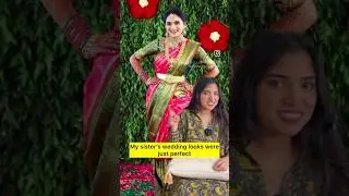 My Sister Wedding Looks Guide🌺🪴#weddingguide #weddingsarees #bridalsarees #weddingseason