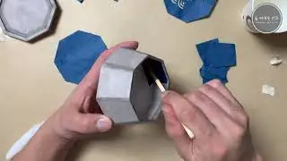 Making Hanji crafting is so easy?! DIY Hanji Craft octagonal jewelry box