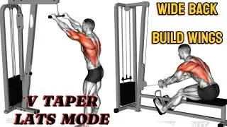 WIDE BACK & LATS GYM WORKOUT | Build V Taper Fast