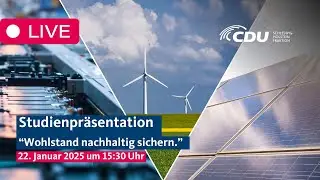 Studienpr&auml;sentation - Wohlstand nachhaltig sichern