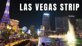 Walking Las Vegas Strip January 2026 - New Lunar Displays Coming To Hotels & More