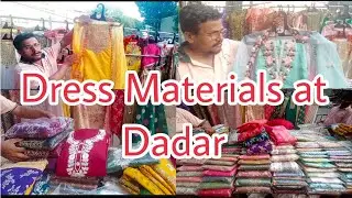 दादर मार्केट मुंबई- Dadar Dress Market |TRENDY DRESS MATERIAL for FESTIVAL|Cheapest Market in Mumbai