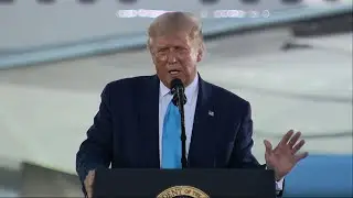 Donald Trump mocks the way Biden wears his mask