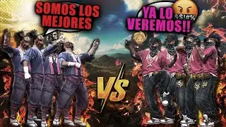 4 SAKURAS vs 4 RAPEROS &iquest;QUI&Eacute;N ES EL REY DE FREE FIRE?