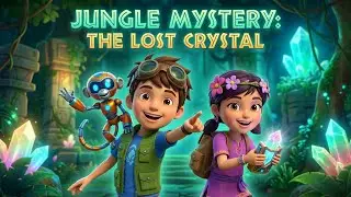 &ldquo;Jungle Mystery: The Lost Crystal | Hindi Cartoon Adventure | Galaxy Cartoon Hindi&rdquo;