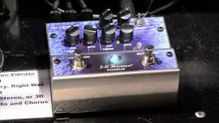 The Perfect Guitar Direct from NAMM 2012 - New Rivera Shaman Pedals