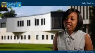 Why choose the University of Bolton