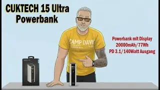 Cuktech 15 Ultra Powerbank mit Beast Mode