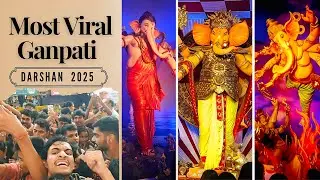 Mumbai's Most Viral Ganpati Darshan 2025 🔥