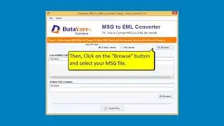 How to Convert MSG to EML file with Some Easy Steps?