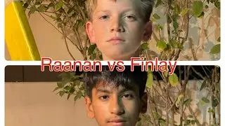 The full video of raanan vs Finlay test match | The cricket bros