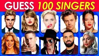 Guess the Singer Quiz - Can You Identify These Famous Singers? | Quiz4 Universe (Part-1)