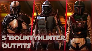 5 unique Bounty Hunter Armors | SWTOR 2021