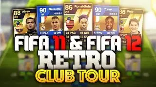 OMG THE FEEEEELS! AWESOME RETRO FIFA 11 & FIFA 12 CLUB TOUR!