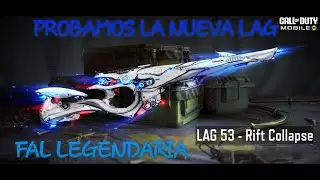LAG 53 (FAL) LEGENDARIA, ESTA ROTA 87 KILLS//COD MOBILE//GAMEPLAY SIN COMENTAR.