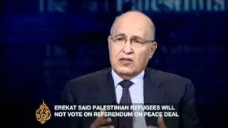 Senior PLO official Nabil Shaath interview