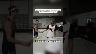 No way! CLAVICULAR Mogs Neon on the Basketball Court 😳💥