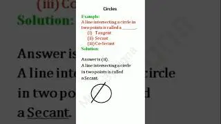 Q193 Circles #circle #circles #circleclass10 #circleclass9 #circlesclass10 #circlesclass9